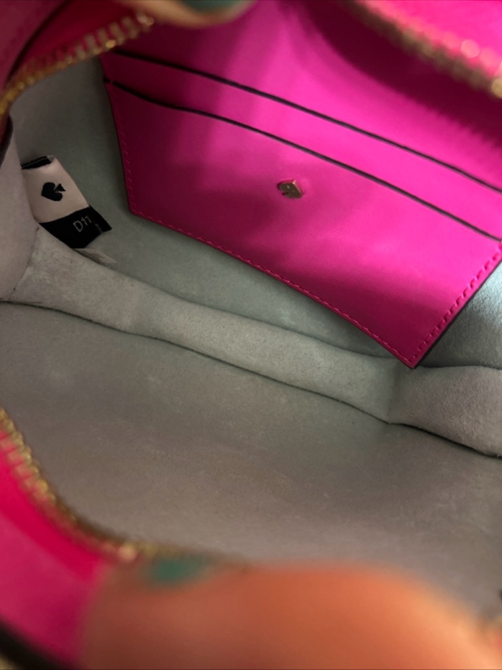 kate spade New York Pink tiny Elephant Crossbody Bag nwot - Picture 6 of 6